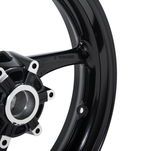 17"x3.5" Front Wheel Rim GLOSS BLACK for Suzuki GSXR600 GSXR750 2011-2024 - Picture 5 of 6