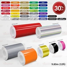 PinStripe PinStriping Car Streamline Self-Adhesive TAPE Vinyl STICKERS 1" to 8"