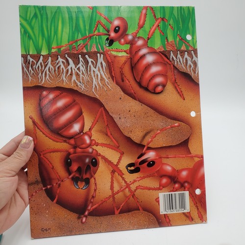 1992 Plymouth Inc Bugzzz Feuerameisen 3 Ringe Ordner für Trapper Keeper Mappe - Bild 2 von 7