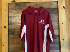 Hillgrove Hawks Basketball Polo Shirt Mens 2XL Dri-Fit Georgia High School Grad