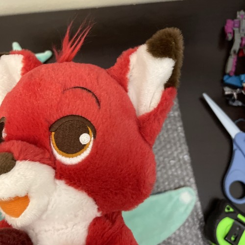 Rare Disney Parks Baby Tod W/ Blanket Babies Plush 10" Red Fox and Hound Animal - Picture 14 of 21