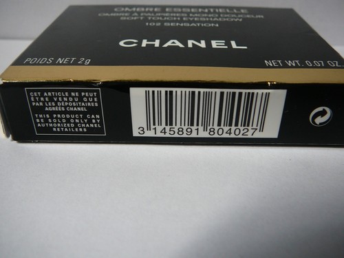 Chanel Ombre Essentielle Eyeshadow mono No.102 Sensation  new&boxed - Picture 5 of 7
