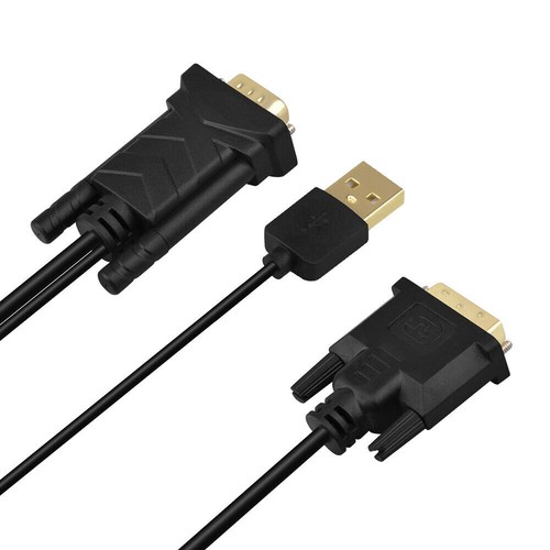 DVI-D 24+1 Pin Male to VGA 15Pin Female/Male Active Cable Adapter with USB Power - Picture 9 of 14