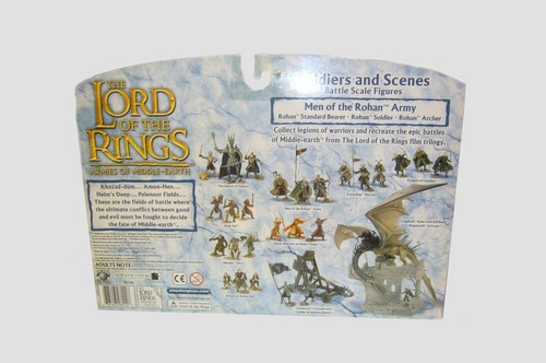 LOTR hommes de l'armée du Rohan armées de la Terre du Milieu LOTR en parfait état ou en loose - Photo 3/5