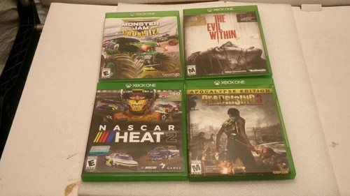 XBOX ONE GAME LOT 4 GAMES SEE PHOTOS.