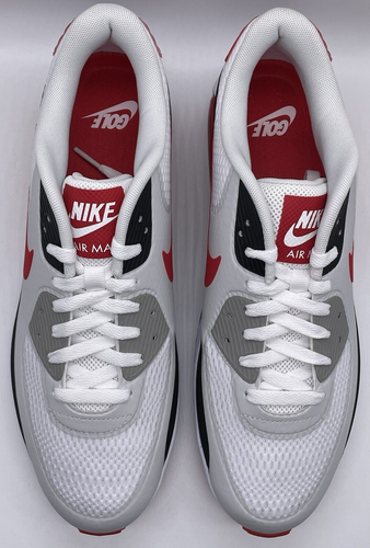 Nike Mens Air Max 90 Golf University Red DX5999-162 Size 11 NWOB Classic - Picture 3 of 12