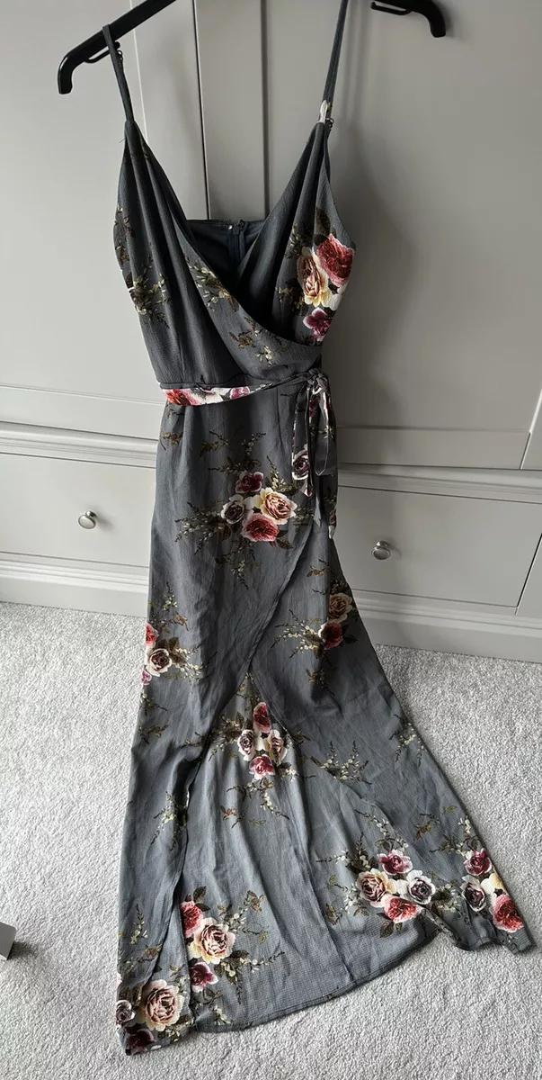 Mia wrap best sale maxi dress