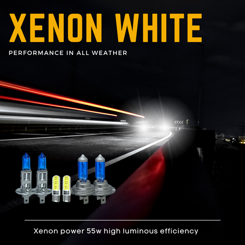 For Ford Focus MK2 Headlight Xenon White 2004-2010 Hid 55w Led Side Light Bulbs - Picture 17 of 20