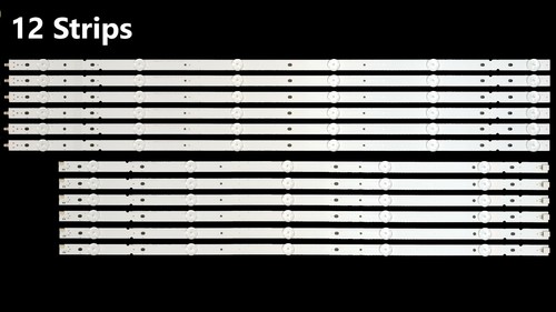 Sony KD-70X690E LED Strips FULL SET 3PCM00693A 3PCM00694A (12) FBC 70 INCH A/B - Picture 1 of 3