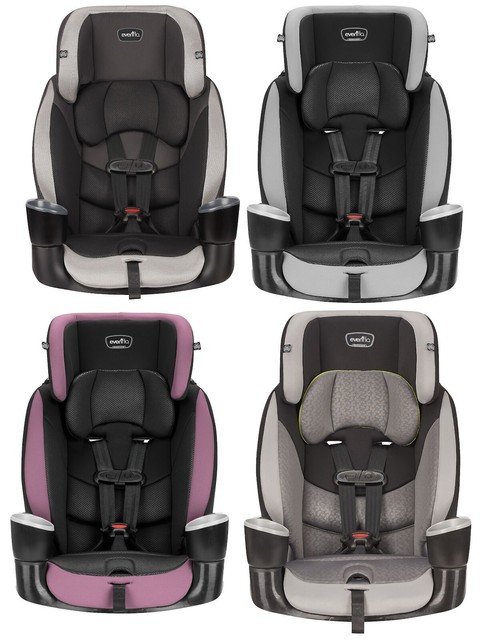 Evenflo Convertible Child Booster Car Seat Maestro 5 Point Harness 22 110 Lbs