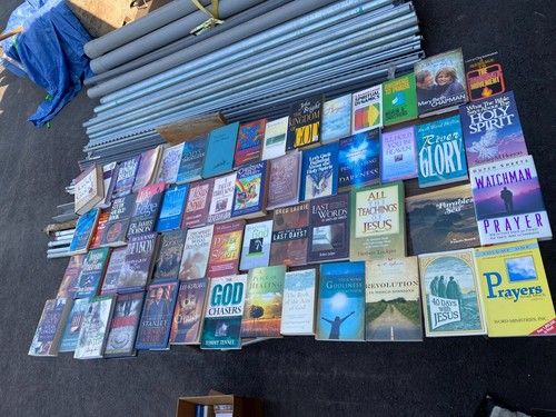 Lot of (55) HC + PB Christian books - Picture 1 of 9