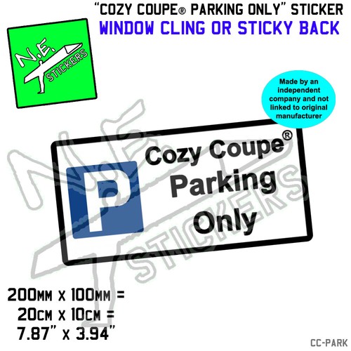 Replacement stickers TO FIT 2022+ Little Tikes™ Cozy Coupe ® toy car 6th gen NEW - Picture 20 of 21