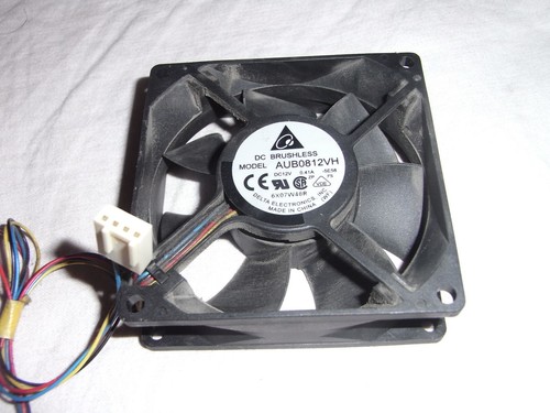 Delta Electronics AUB0812VH Kühler Lüfter 80x80 mm 12V Cooling FAN PC Computer