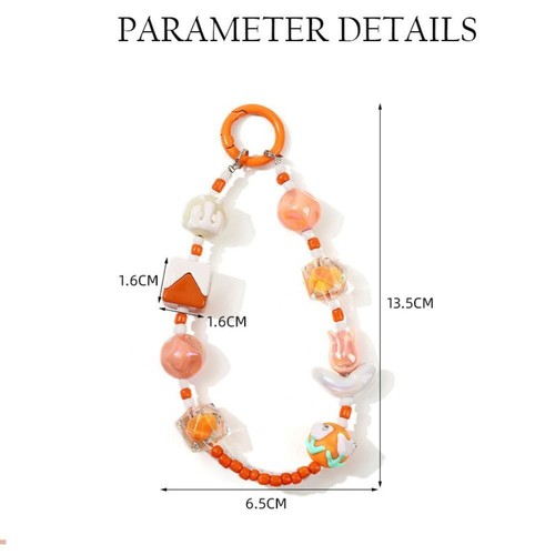Ersatz Perlen-Telefon gurt Tasche Charme Seil Für Taschen zubehör - Photo 2/8
