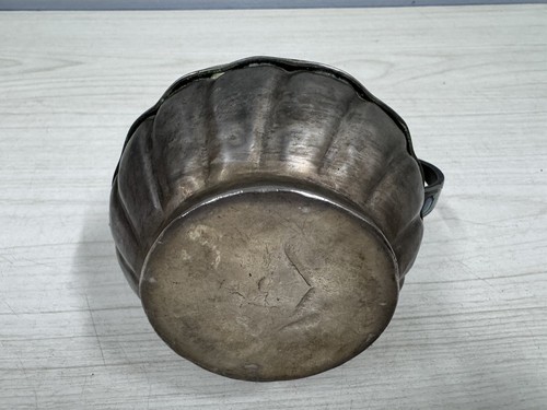 Vintage LOS CASTILLO piatto argento o brocca pappagallo argento con guscio abalone messicano - Foto 9 di 9