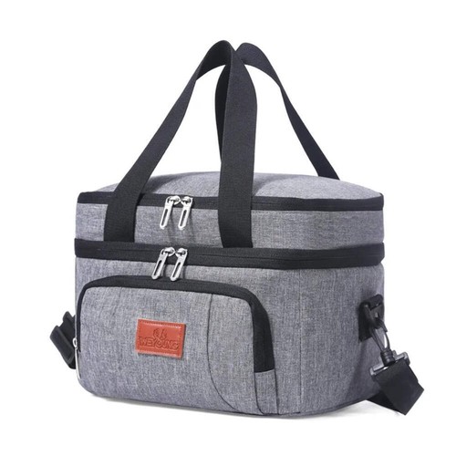 Large Insulated Cooler Bag Box Carry Handle Shoulder Strap Picnic Leak Proof - Picture 17 of 18