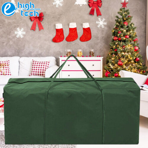 9FT Large Artificial Christmas Tree Storage Bag Zipper Container Box w/Handles - Picture 1 of 12