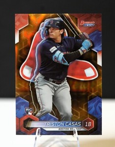 2023 Bowman's Best Triston Casas Rookie GOLD LAVA 6/75 RC