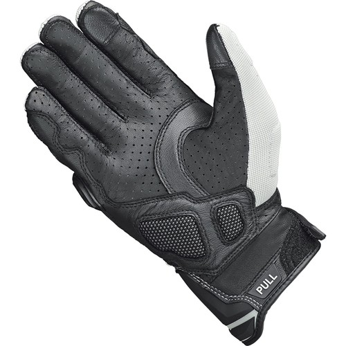 Moto Guanti 9 - Held Sambia Pro Pelle Estate Touchscreen Grigio-Nero - Foto 2 di 4
