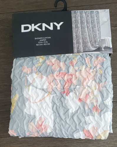 DknyJasper Multicolor Floral Shower Curtain 72x72 New - Picture 8 of 8