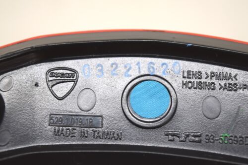 Ducati XDiavel 2016-2023 Reflector Tail Light Light Rear 16-23 - Picture 5 of 5
