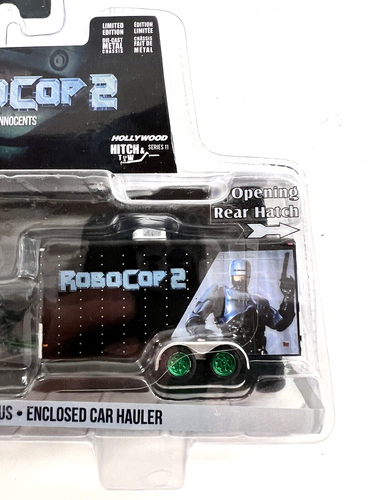 Greenlight-1:64 Robocop 2 Hitch & Tow 79 F-150, 86 Tarus Green Machine Chase New - Picture 3 of 7