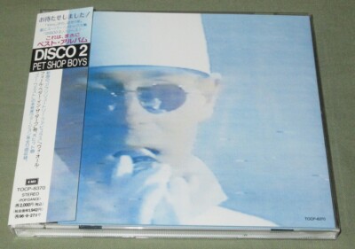 FREE ship! PET SHOP BOYS Japan PROMO CD obi DISCO 2 more PSB