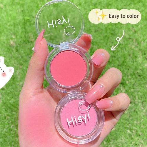 Long Lasting Matte-Blusher Cheek Blush Rouge Pressed Powder Makeup Cosmetic Q0O6 - Picture 15 of 28