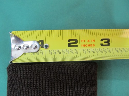 Juego de puños chaqueta de vuelo marrón oscuro tejido lana G-1 A-2 4 pares (8 puños) - Imagen 4 de 8