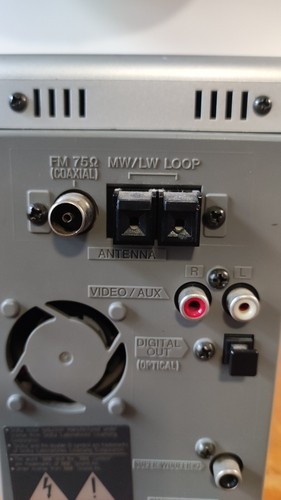 AIWA XR-MS3EZ Micro HiFi CD Player Tape Deck Tuner AUX 100% Working *See Video* - Picture 10 of 14