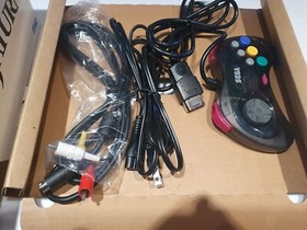 SEGA SATURN SKELETON EDITION CONSOLE + 39 GAMES VERY TOP .. RARE TOP CONDITION