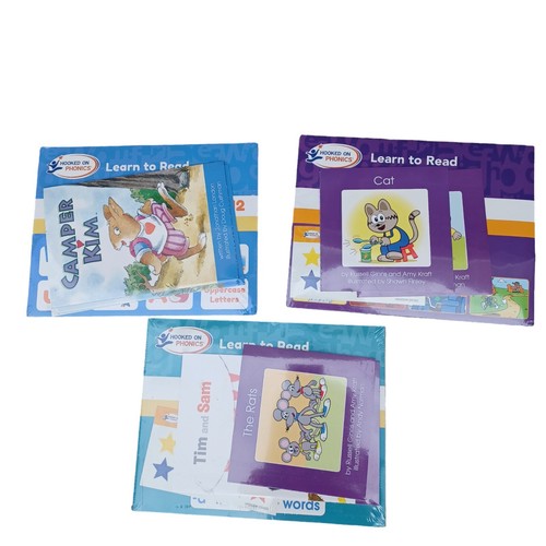 Hook On Phonics Storybook Sets Sealed Learn To Read And Stickers - Imagen 2 de 5
