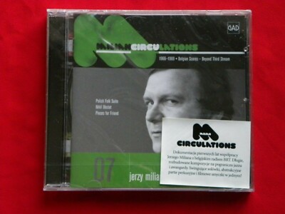 JERZY MILIAN tapes 7 circulations CD NEW SEALED BRT Jazzorkest / BRT Festival Or