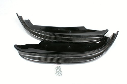 For BMW F30 3 Series Non M-Sport REAL Carbon Front Bumper Splitter Lip Spoiler - Picture 5 of 10