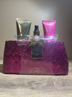 Baylis & Harding 4 Piece Prosecco Fizz Evening Clutch Bag Gift Set Lotion, Body