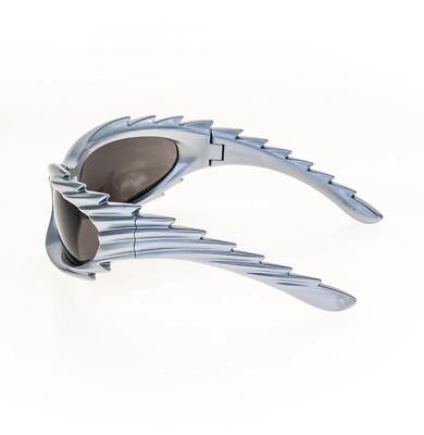 BALENCIAGA ADIDAS 0255 Silver 003 Fashion Spike Mask Wrap