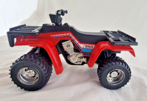 Tootsie Toy 1987 Honda 250 Quadracycle ATV 4 Wheeler Quad Vintage - Four Wheeler - Bild 2 von 16