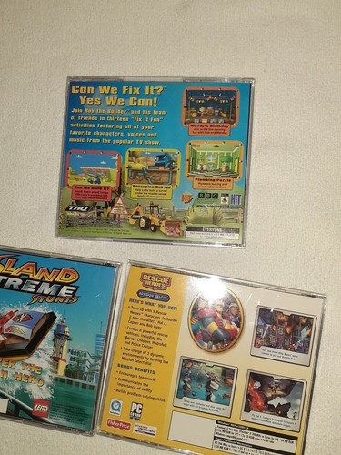 VTG PC Computer Game Lot (5) Lego Harry Potter Bob Builder Playskool Rescue Hero - Picture 7 of 7