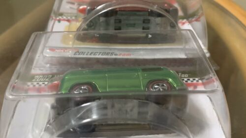 HOTWHEELS 2002 HOLIDAY CAR VW VOLKSWAGEN TI BEACH BOMB GREEN RED LARRY WOOD NEW - Picture 7 of 7