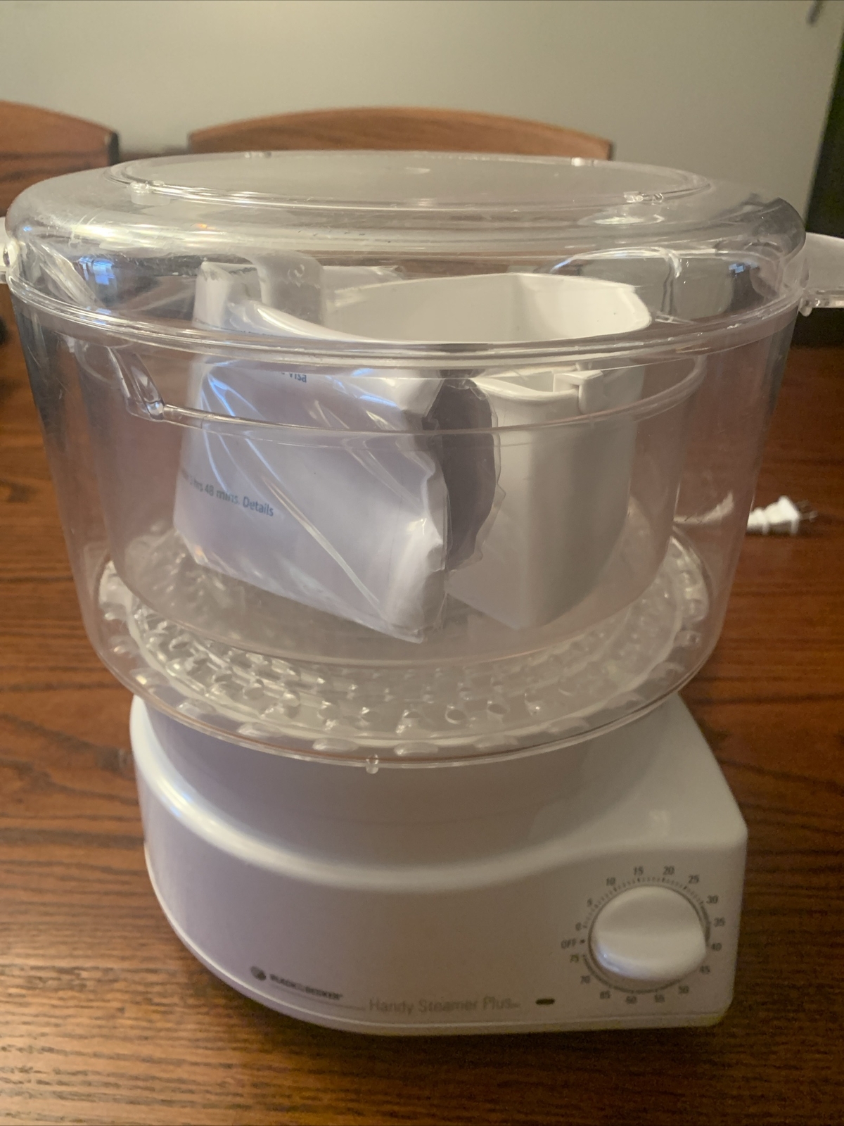 Black and Decker Handy Steamer Plus HS90 Rice Cooker Food Vegetable