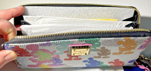 Disney Mickey Mouse 10th Anniversary Wallet Wristlet by Dooney & Bourke NWT - Picture 7 of 8