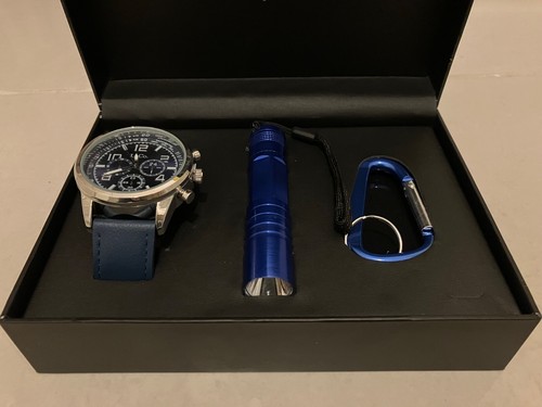 L&CO. TIMEPIECES, MENS WATCH, FLASH LIGHT & KEYRING - Picture 2 of 6