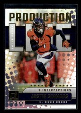 2023 Donruss #PDL-20 Justin Simmons Production Line Denver Broncos