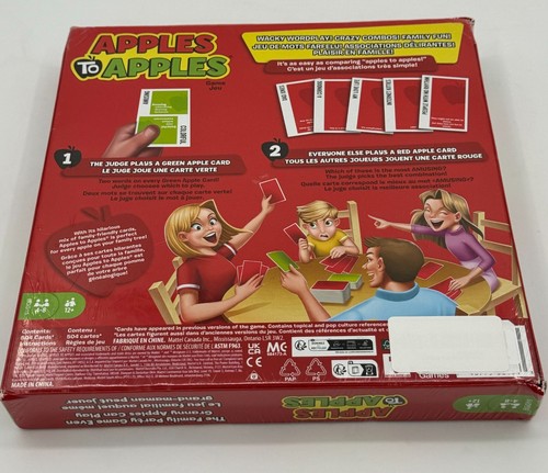 Mattel Apples to Apples Party in a Box Card Game - New, Sealed, with Damaged Box - Picture 2 of 4