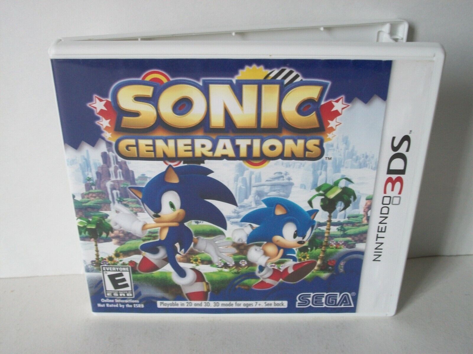 Sonic Colors Nintendo DS Good Label Game & Case Cartridge SEGA Hedgehog  Colours