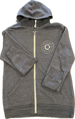 RARE-Castle & Key Distillery. Zip Up Sweatshirt. Frankfurt, KY. Bourbon. Size:M