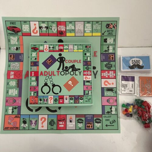 Couple Board Game, Couple Adult Opoly Board Game, Date Night Ideas,Intimacy Card - Picture 3 of 8