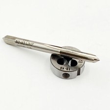  10-40 TPI Tap and Die Set HSS Right Hand Thread 10-40 UNC Tap + 10- 40UNC Die