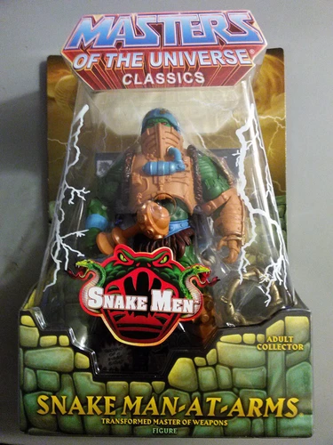 MOTU Classics Snake Man At Arms Figure NEW 