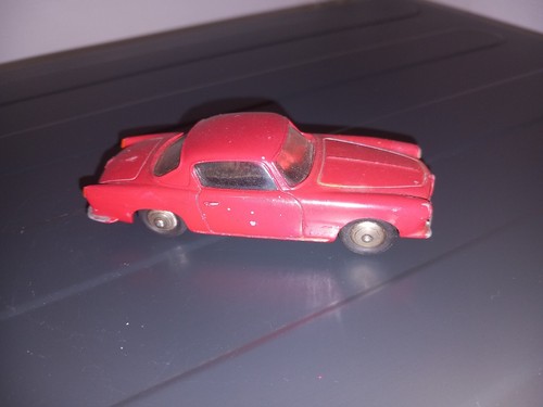 DINKY TOYS COUPE ALFA ROMEO ROUGE N° 24J MADE IN FRANCE MECCANO - Foto 7 di 9
